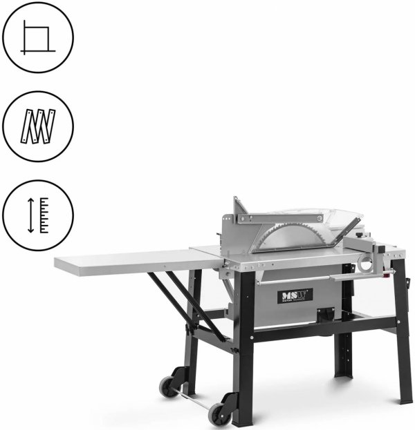 Piła stołowa - 4200 W - 2800 obr./min - rozkładany blat roboczy MSW MSW-SBBD-4500MAX 10062505 4062859226143