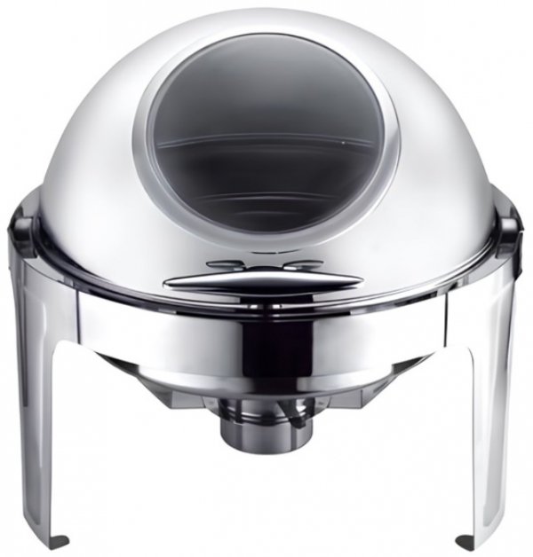 Podgrzewacz na pastę okrągły z szybką 6L Szron WT-D200504