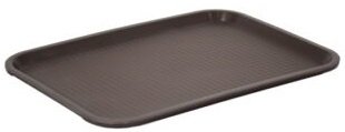 Taca do serwowania z rantem brązowa 45,5×35,5cm Fast Food Szron 1418FF BR 5902175813551