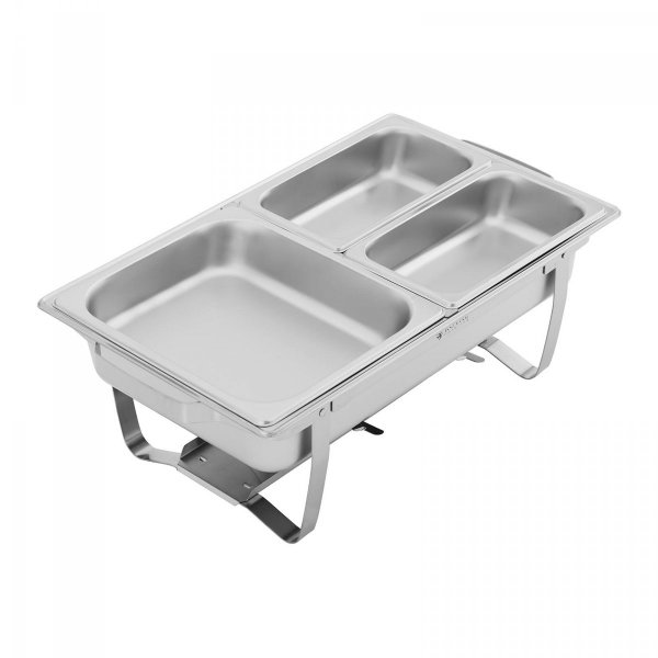 Podgrzewacze do potraw - 2 szt. - 2 x 8 l - z pojemnikami GN ROYAL CATERING 10012836 RCCD_RT20_2X9L