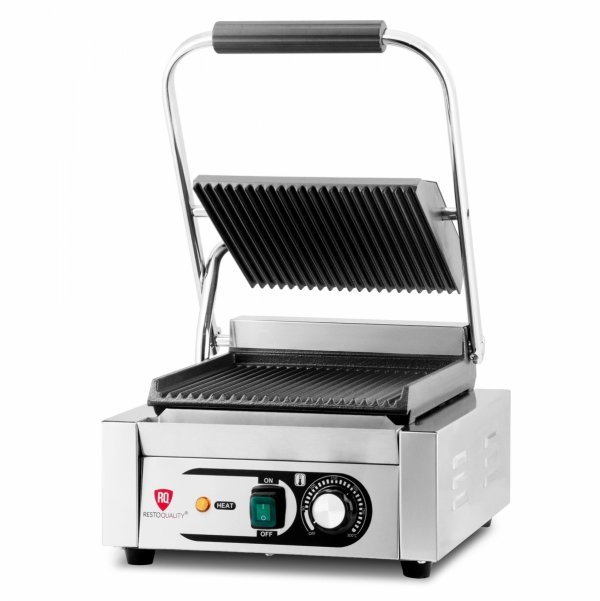 Kontakt grill pojedynczy | ryflowany | Resto Quality | 1,8 kW RQK811A