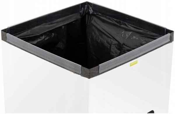 Kosz do segregacji śmieci - 60 l - biały - odpady zmieszane Ulsonix 10050442 ULX-GB3 N