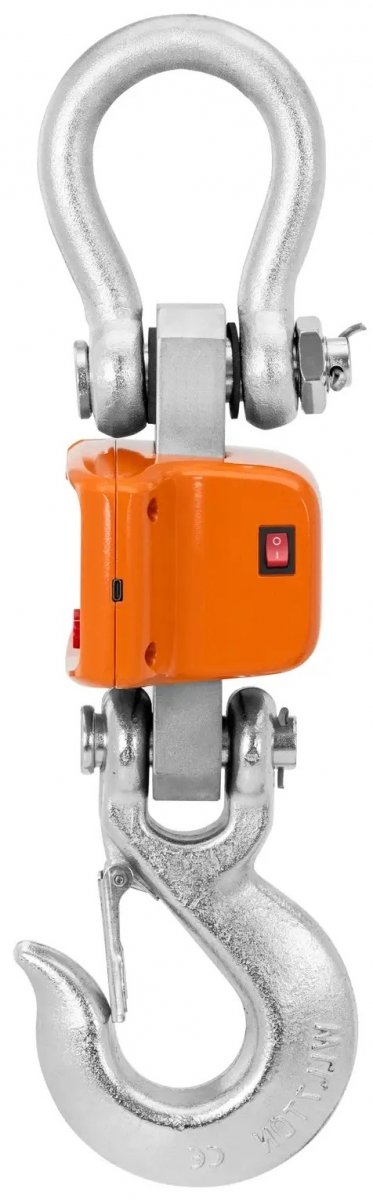 Waga hakowa - 5000 kg / 2 kg - LED - pilot Steinberg 10031422 SBS-KW-5000-USB-C