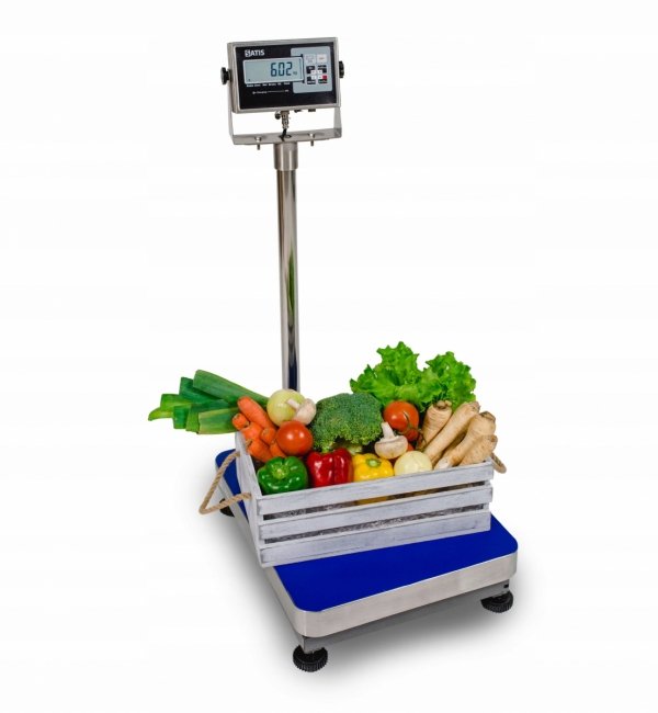 Waga z Legalizacją Magazynowa Sklepowa 150kg 60kg dokładność 50g 20g RS232 5905317012133