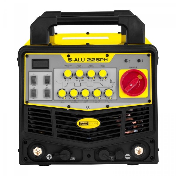 Spawarka TIG AC/DC - 225 A - 230 V - Puls STAMOS 10020038 S-ALU 225PH AC / DC