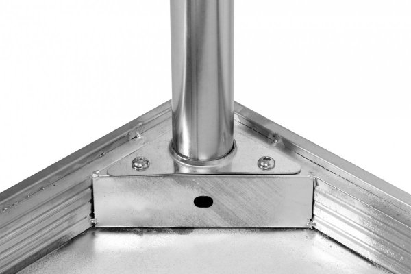STÓŁ CENTRALNY SKŁADANY Z PÓŁKĄ 1000×600×H850mm YATO YG-09001 YG-09001