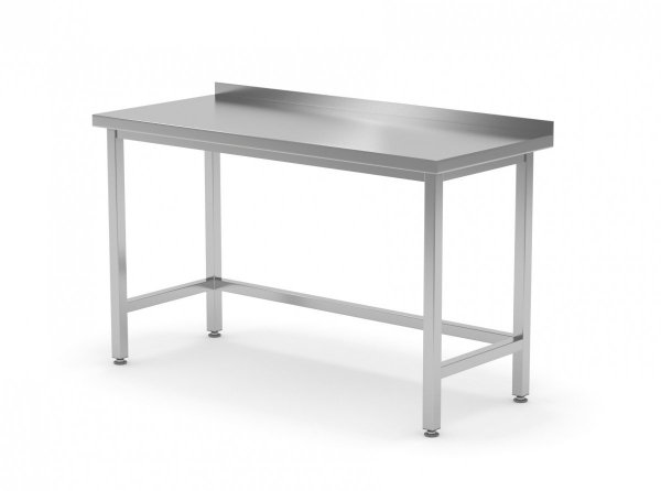 Stół przyścienny wzmocniony bez półki 900 x 700 x 850 mm POLGAST 102097 102097