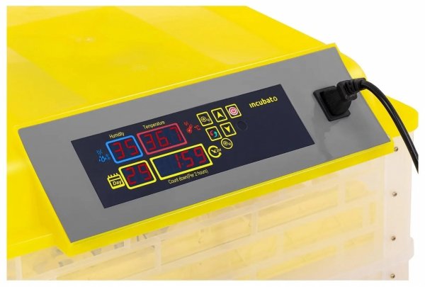 INKUBATOR LĘGOWY DO JAJ 120W 112JAJ OWOSKOP INCUBATO 10130008 IN-112DDI