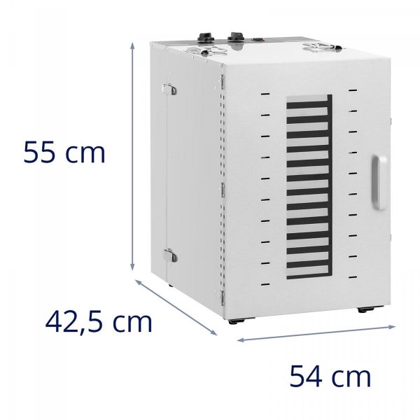 Suszarka do pyłku pszczelego 16 półek WIESENFIELD 10280311 WIE-PD-1000