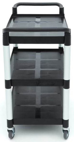 Wózek do Serwowania - 3 Plastikowe Półki - 103 x 50,5 cm Maxima 09507002 8720783972456