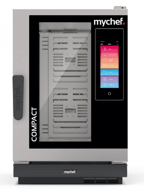 PIEC KONWEKCYJNO-PAROWY ELEKTRYCZNY | AUTOMATYCZNY SYSTEM MYJĄCY | 10XGN1/1 | 12,6 KW | 400 V | MYCHEF ICOOK COMPACT 101E