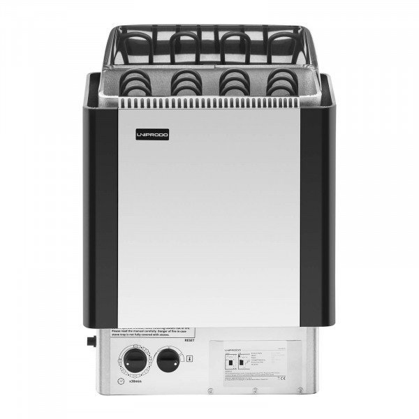 Piec do sauny - elektryczny - 6 kW UNIPRODO 10250217 UNI_SAUNA_S6.0KW