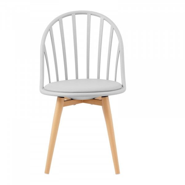 Krzesła - 2 szt. - Royal Catering - do 150 kg - oparcia szczebelkowe - białe ROYAL CATERING 10012379 RCFU_01