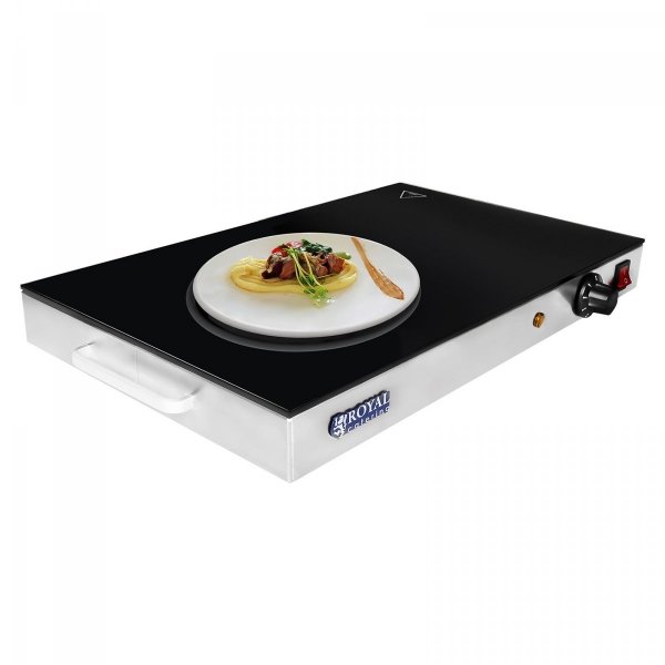 Płyta grzewcza - 260 W - szklana płyta ROYAL CATERING 10010531 RCHP-500G
