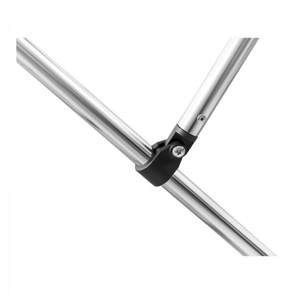 Daszek do łodzi - 4 pałąki - 236 x 194 x 146 cm - błękit kobaltowy MSW 10061644 MSW-MBT-06