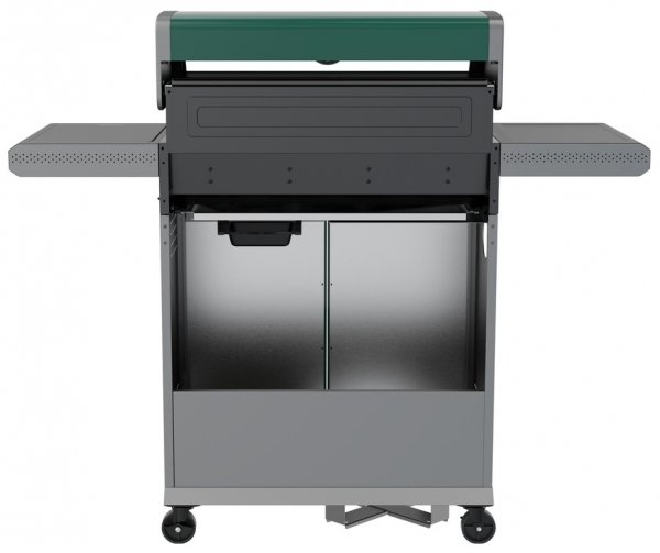 GRILL GAZOWY ITAMI 4+1, 14,5KW, Z SZYBĄ, ZIELONY Yato YG-20035