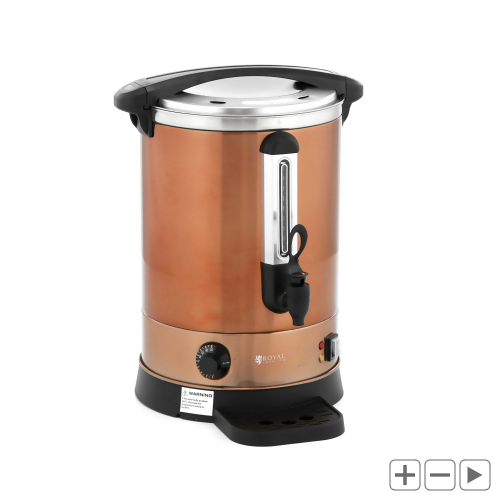 Warnik do wody - 13.5 l - 2500 W - ociekacz - pomarańczowy ROYAL CATERING 10012464 RC-WBDW14CO