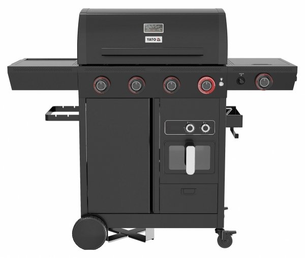 GRILL GAZOWY 4+1 Z FRYTK. BEZTŁ,16KW YATO YG-20036