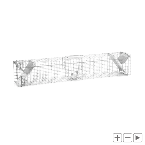 Żywołapka - 1020 x 170 x 200 mm - rozmiar oczek: 25 x 25 mm WIESENFIELD 10280294 WIE-AT-500