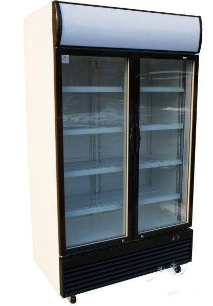PRZESZKLONA SZAFA CHŁODNICZA O POJEMNOŚCI 1000L INVEST HORECA LG-1000 LG-1000