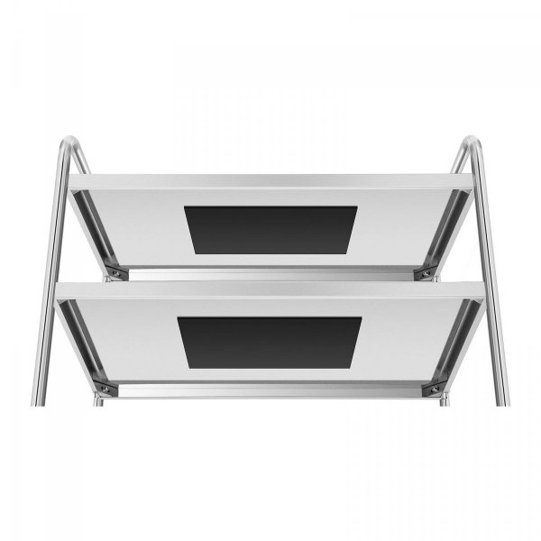 Wózek kelnerski - 3 półki - 150 kg ROYAL CATERING 10011223 RCSW-3SQ2