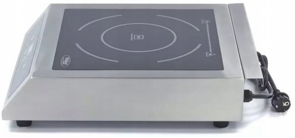 Kuchenka Indukcyjna Płyta Grzejna 16-28cm Profesjonalna Elektryczna 3500W 1 palnik MAXIMA 09371030 5905317012492