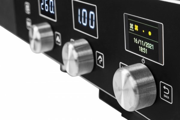 Piec konwekcyjno-parowy ICET101E | 10x GN 1/1 | 10x 600x400 | Alphatech by Lainox  | sterowanie elektroniczne