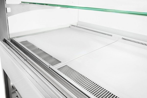 WITRYNA CUKIERNICZA NEUTRALNA DOLCE VISIONE BREVE NEUTRO PREMIUM 900 | WNĘTRZE ZE STALI NIERDZEWNEJ | WERSJA OBNIŻONA | 900X690X1110+/-10 MM