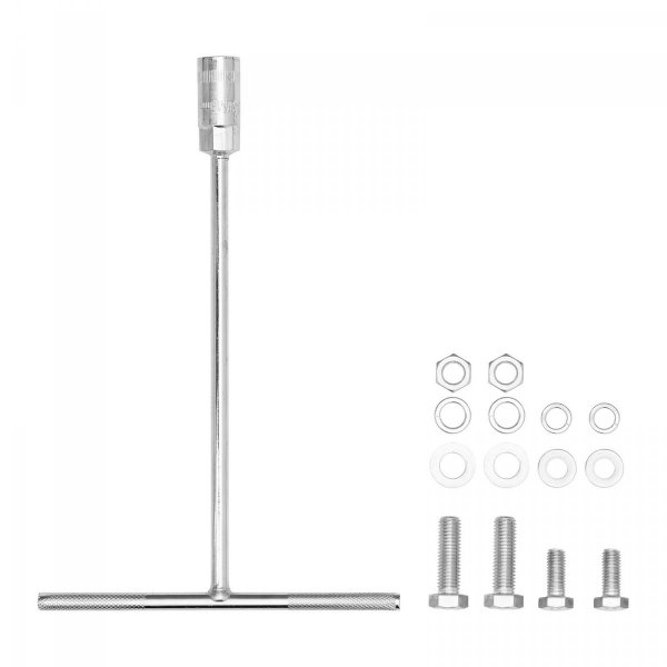 Pług do śniegu - 153 x 99 x 60 cm HILLVERT 10090368 HT-PSA-120