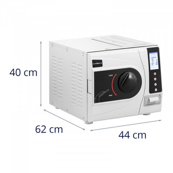 Autoklaw - 18 l - LCD - 6 programów standardowych STEINBERG 10030790 SBS-AC-1800