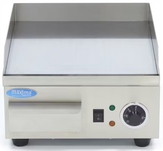 Płyta Grillowa Gładka - 36 cm - Chrom MAXIMA 09365162 8720365340048