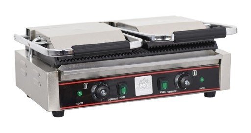 PODWÓJNY GRILL KONTAKTOWY O MOCY 3600W INVEST HORECA HSG57E HSG57E