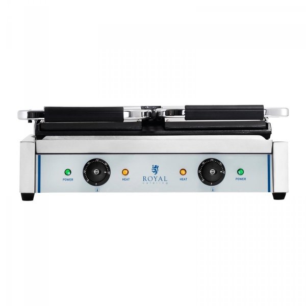 Grill kontaktowy - 2 x 1800 W ROYAL CATERING 10010335 RCKG-3600-F