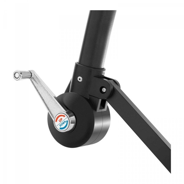 Parasol ogrodowy wiszący - niebieski - okrągły - Ø300 cm - uchylny UNIPRODO 10250537 UNI_UMBRELLA_R300BL_N