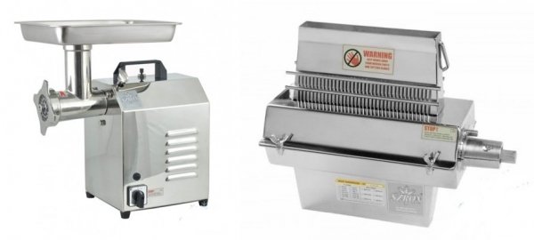 ZESTAW WILK DO MIĘSA TC-12 I PRZYSTAWKI DO WILKA (STEAKER) INVEST HORECA TC-12 TS737