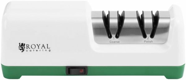 Elektryczna diamentowa ostrzałka do noży - 2 poziomy ROYAL CATERING 10012954 RCDKS-02