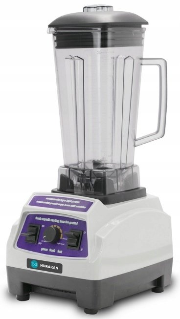 Blender Kielichowy 2L Shaker Regulacja Prędkośc i Pulse 1200W HKN-BLW2 Grey