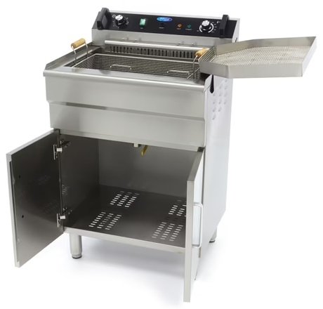 Frytkownica 35L - z Kranem i Szafka Profesjonalna MAXIMA 09365233 8720365340307