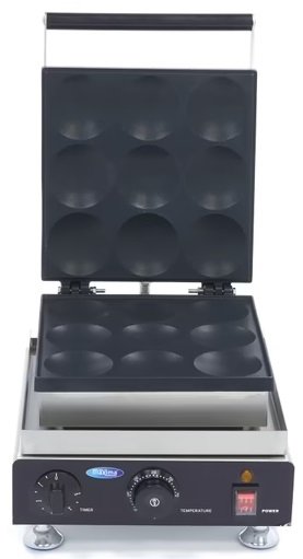 Naleśnikarka American Pancake Maker 9 sztuk 7,5cm M1750W AXIMA 09374122 8719632127697