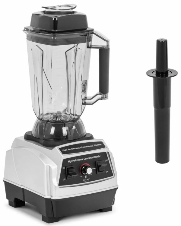 Blender kielichowy - 1500 W - 2 l - tryb pulsacyjny - 24500 obr./min - Royal Catering 10013307 RCBL-20M