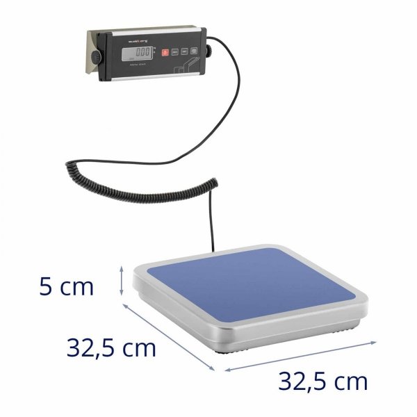 Waga paczkowa - 30 kg / 0,01 kg - 31,5 x 32,5 cm STEINBERG 10030936 SBS-PT-30SN