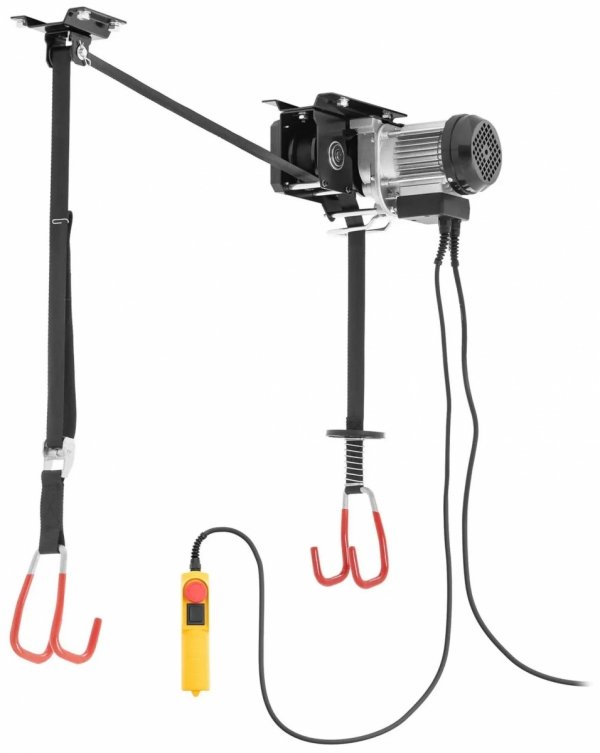 Elektryczny podnośnik rowerowy - wysokość podnoszenia 3 m - pilot MSW 10062539 MSW-BL-100