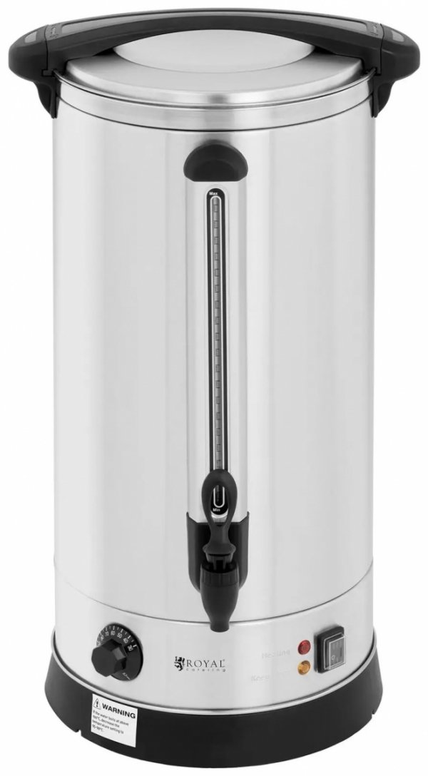 Warnik do wody - 23,5 l - 2500 W - stal nierdzewna - dwuściankowy ROYAL CATERING 10011696 RC-WBDW23