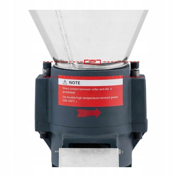 Peleciarka - 60 - 100 kg/h - 7.5 KM - Ø120 mm Wiesenfield 10280397 WIE-PM-1200A