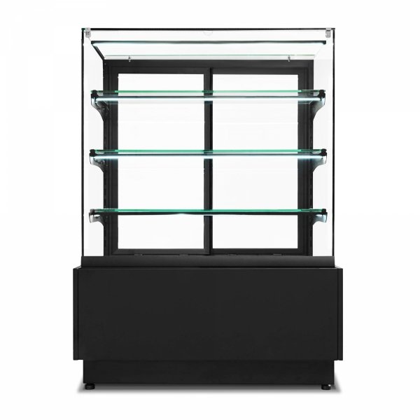 Witryna cukiernicza neutralna Dolce Visione Neutro Premium 1300 | 1300x690x1300 mm