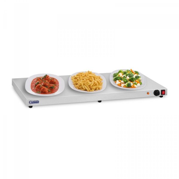 Płyta grzewcza - 600 W - stal nierdzewna ROYAL CATERING 10010419 RCHP-600E