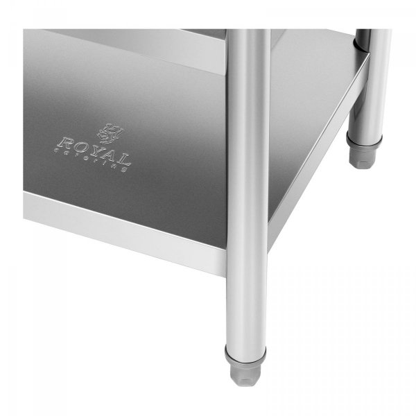 Stół roboczy - 60 x 180 cm - 600 kg - 3 poziomy ROYAL CATERING 10011651 RCWT-180X60-3L-E