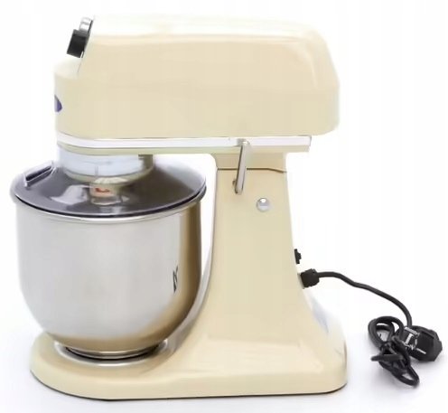 Robot Kuchenny Mikser Planetarny 7L Kość Słoniowa MAXIMA 8720783971121 09360780