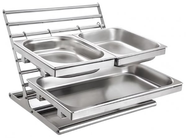Stojak bufetowy 530x450x380mm Szron WT-D302201