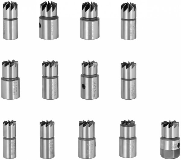 Frezy do gniazd wtryskiwaczy - Diesel - zestaw MSW MSW-EGN-15 10061271 4062859943286